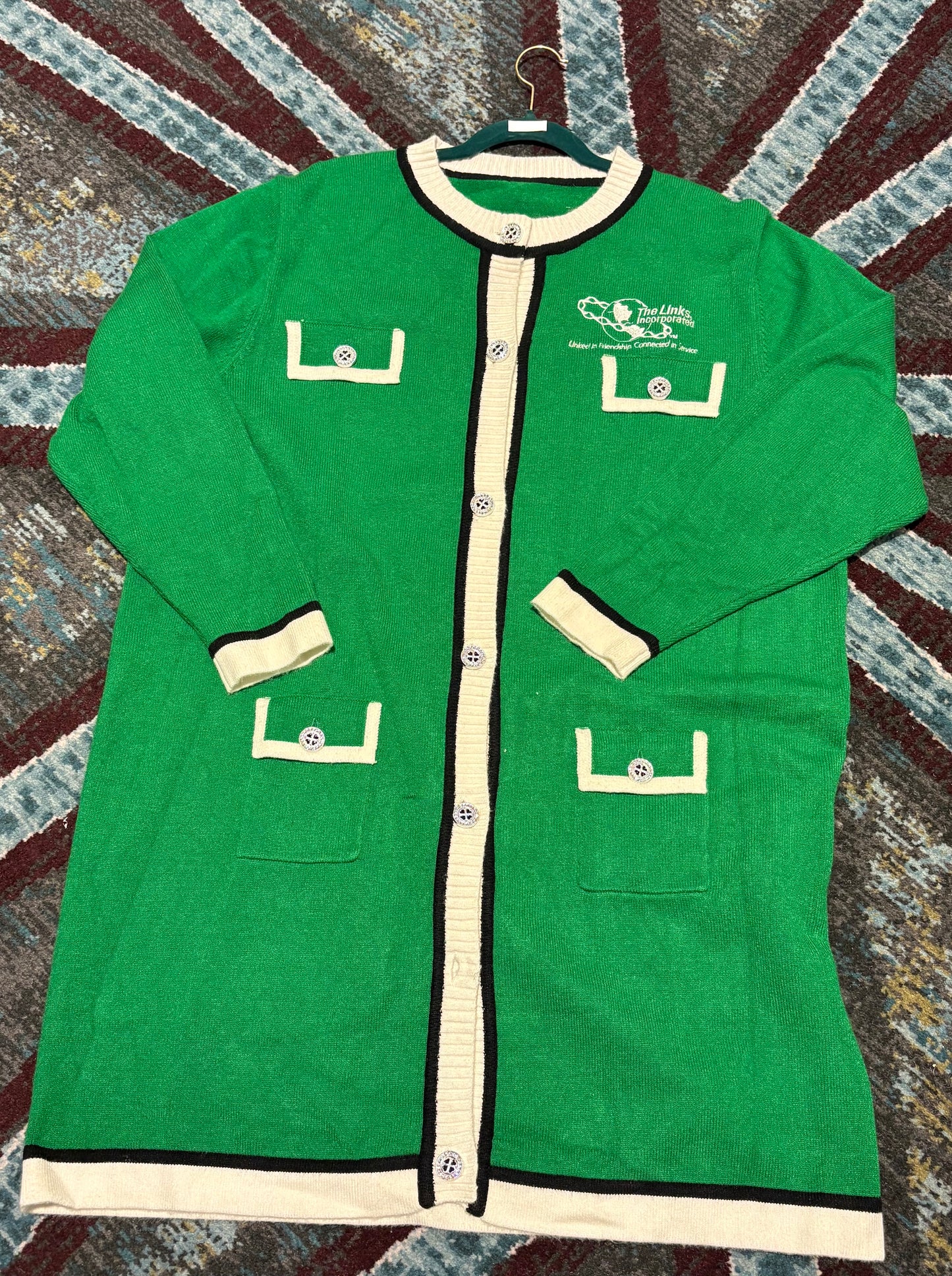 3/4 Length Knit Cardigan