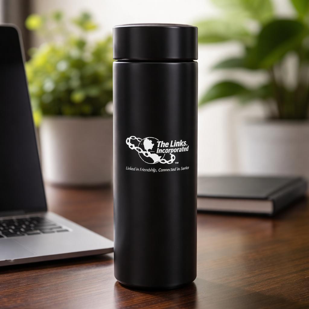 Smart Water Bottle with Digital Temperature Display