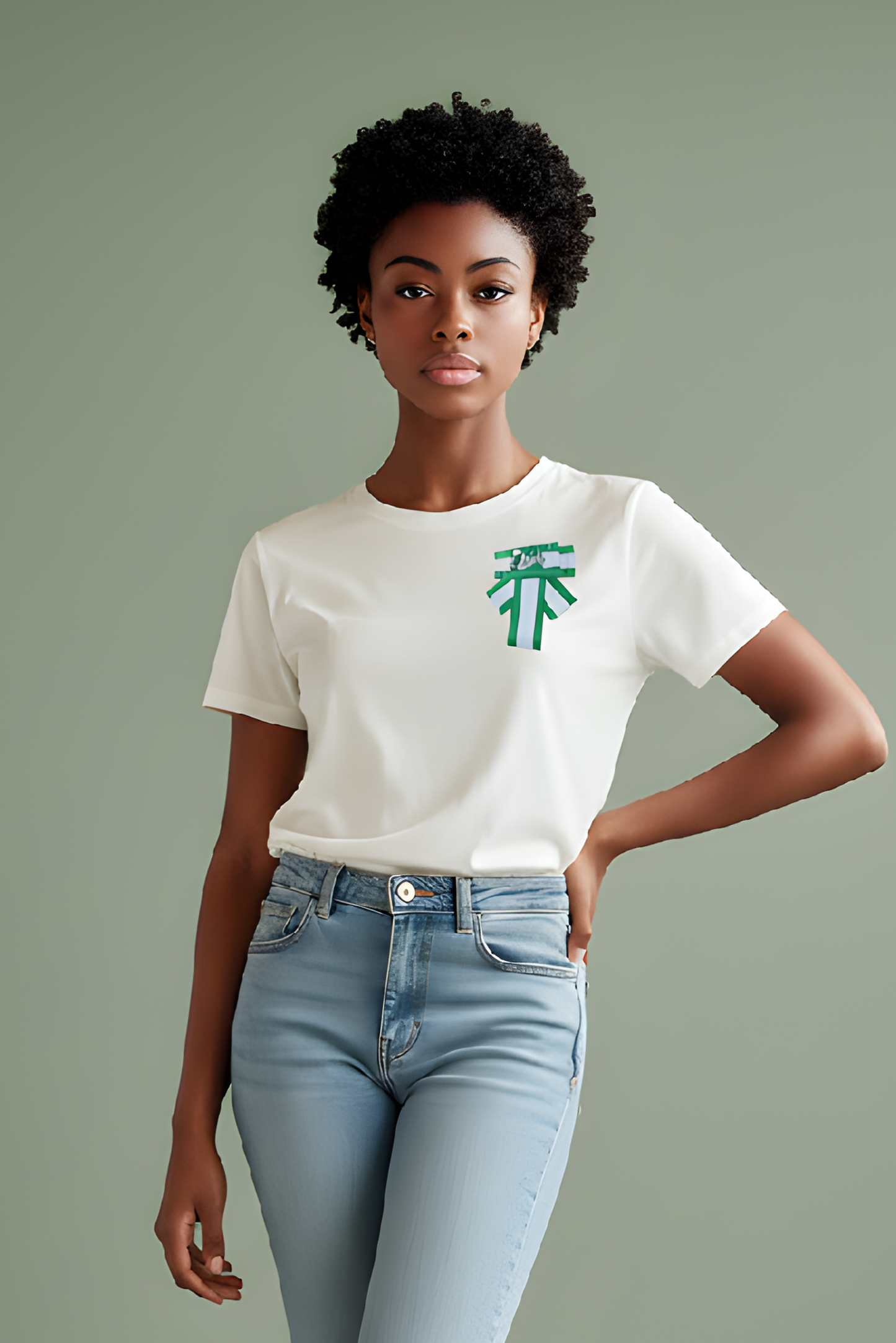 Links Grosgrain Ribbon Pin