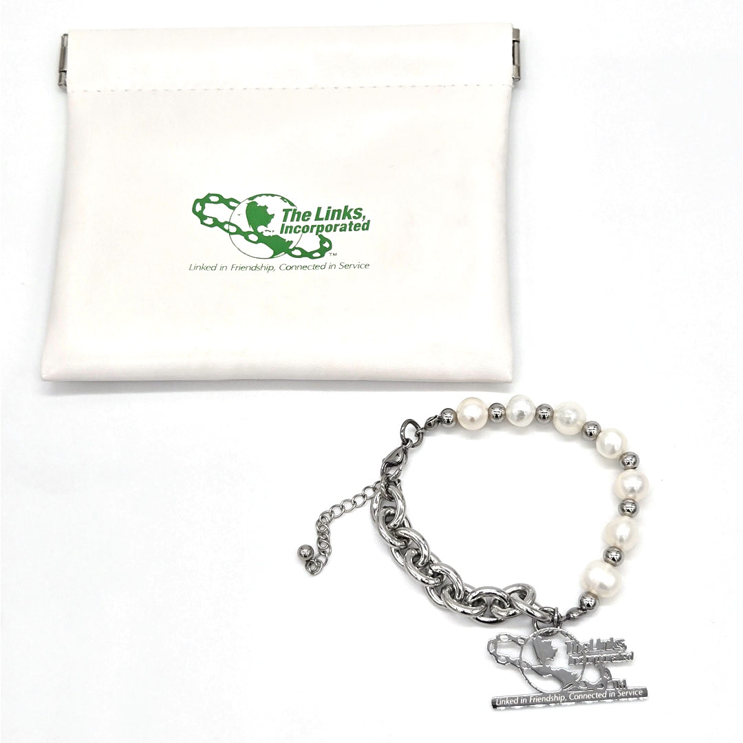 Pearl Charm Bracelet