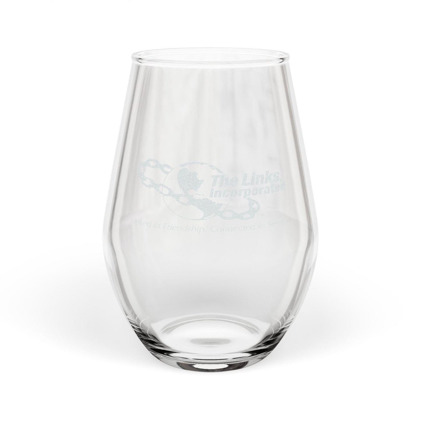 Logo Engraved 11.5oz Stemless Wine Glass
