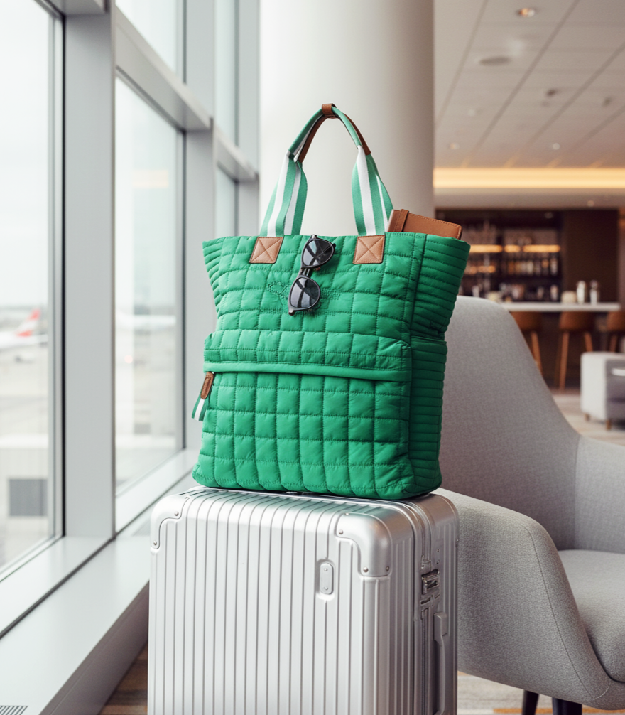 Quilted Trolley Tote