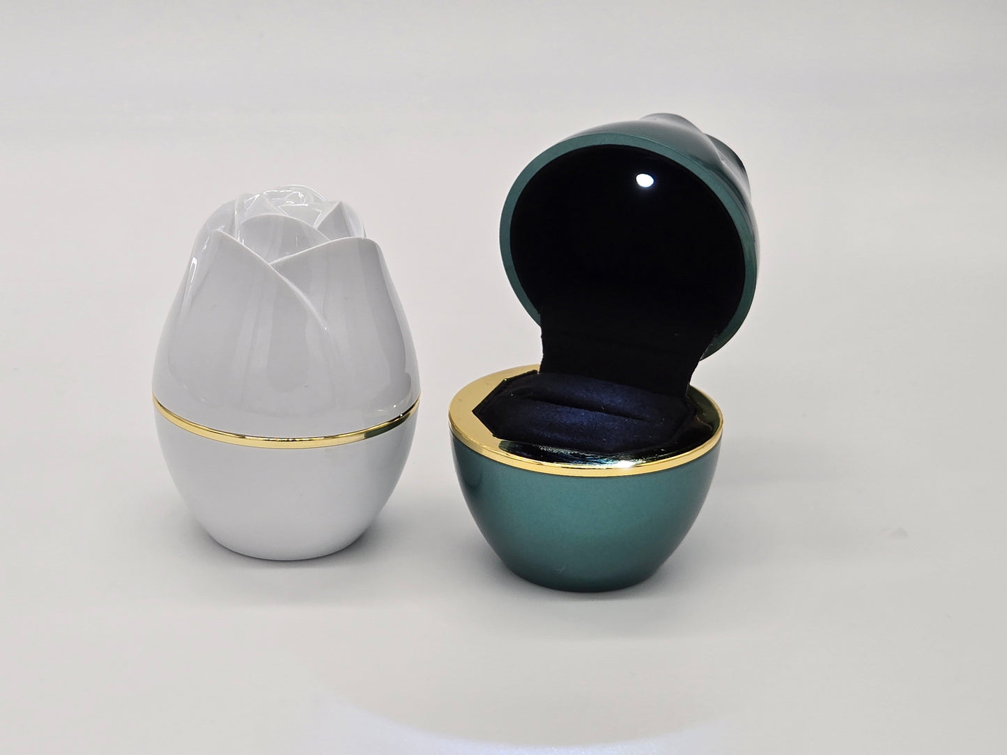 Rose Ring/Jewelry Box with Light