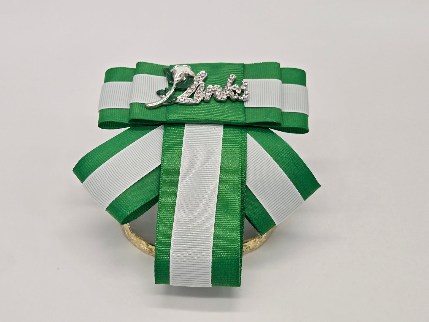 Links Grosgrain Ribbon Pin