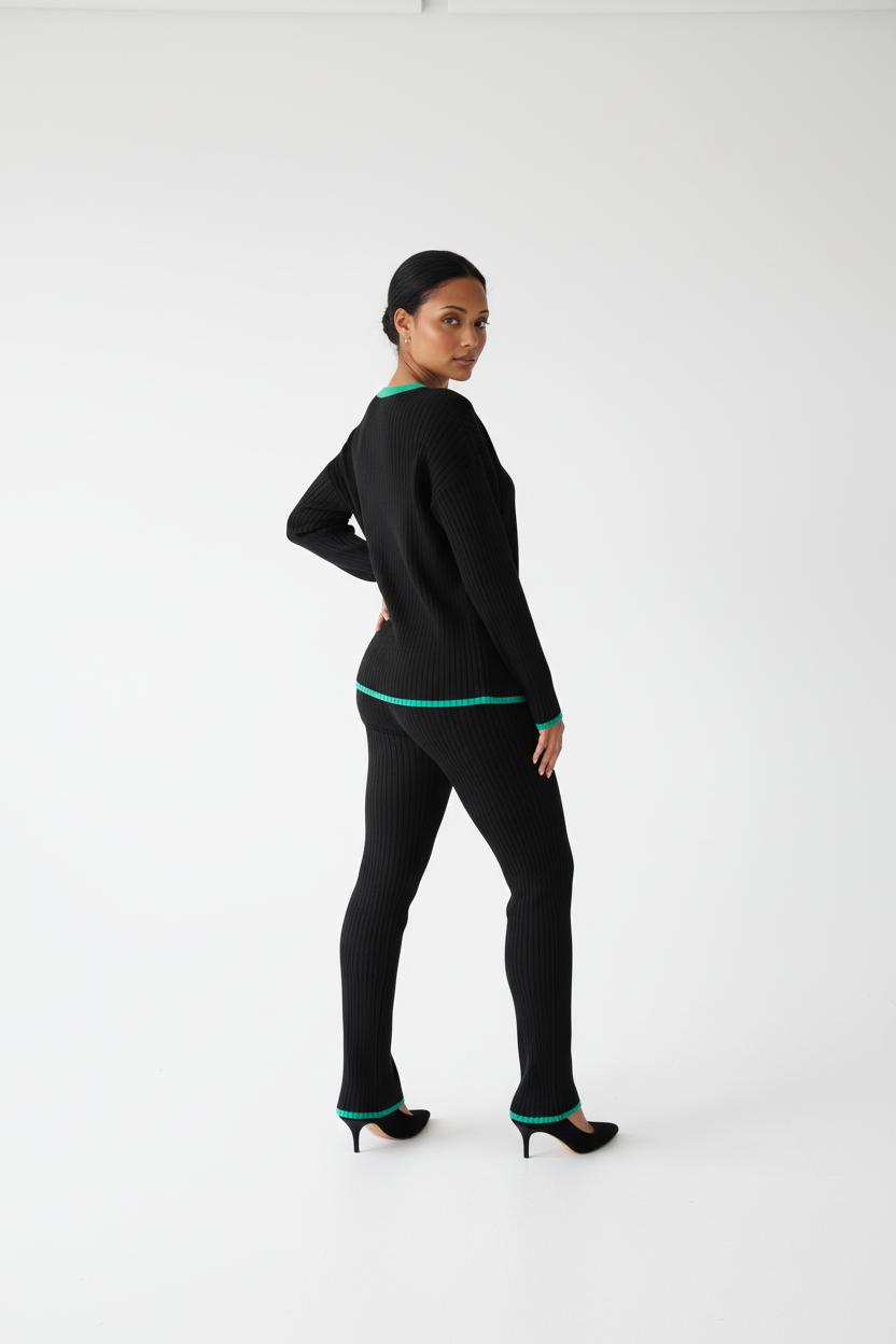 Cotton Sweater Set    2 Colors