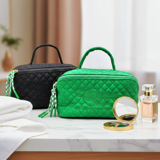 NEW! Quilted Collection: Accordion Cosmetic/Makeup Bag