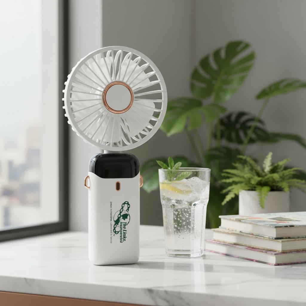 Handheld Digital Fan  2 colors