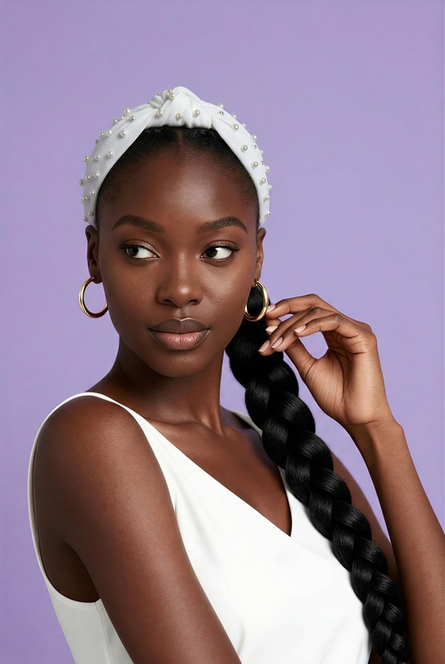 Pearl Knotted Headband