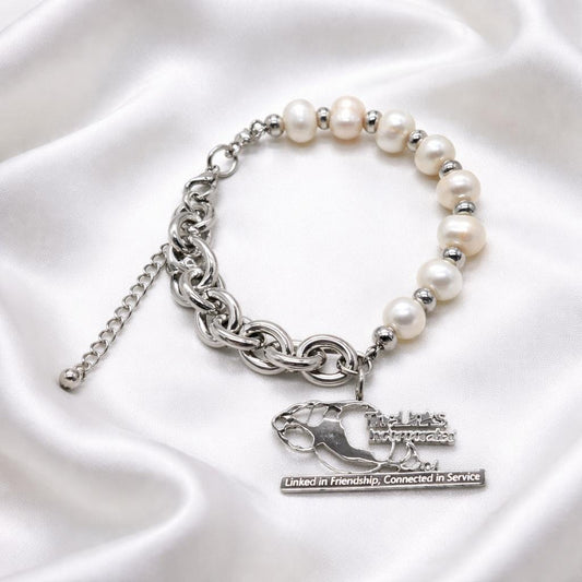 Pearl Charm Bracelet