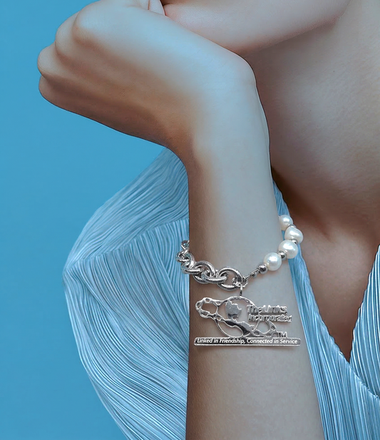 Pearl Charm Bracelet