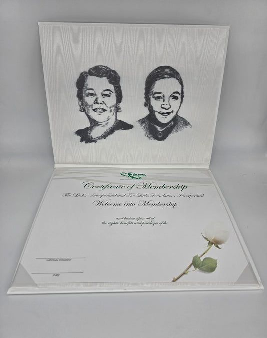 Certificate Cover