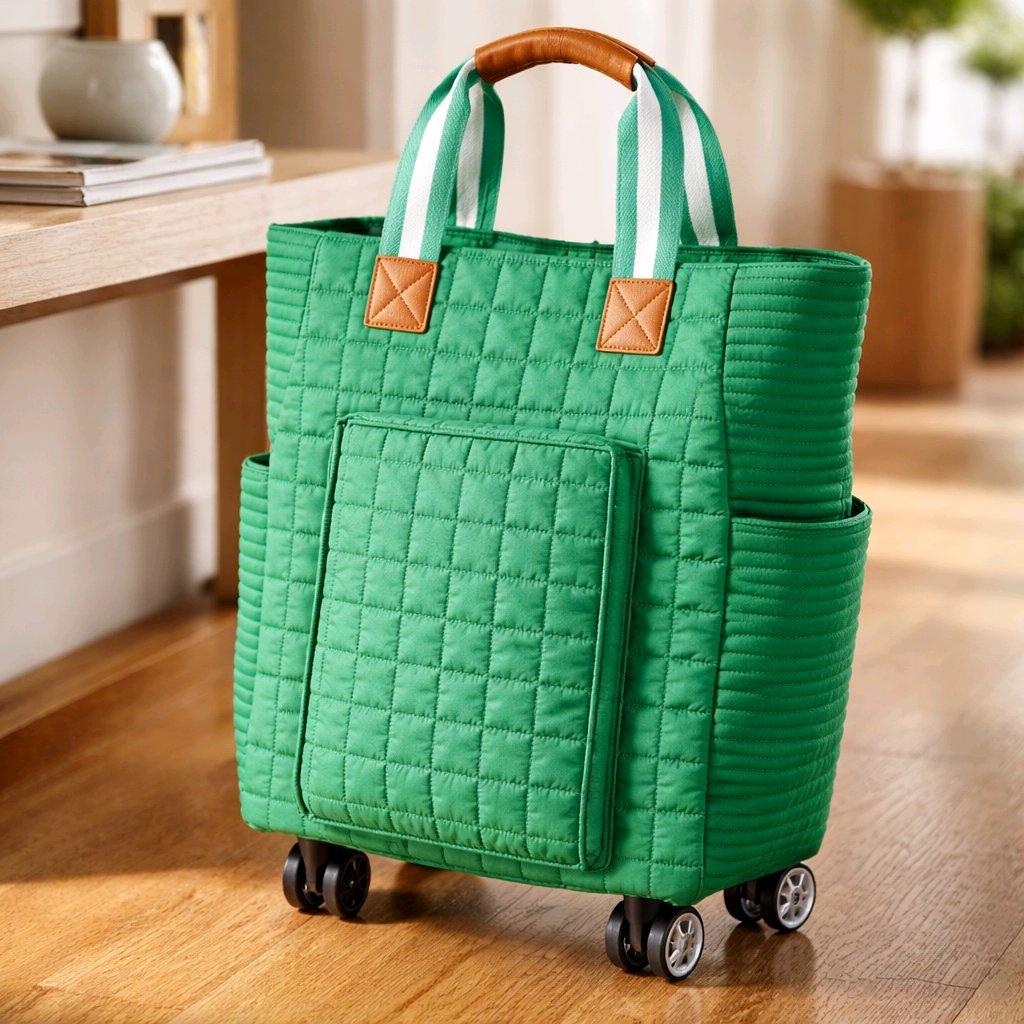 Quilted Trolley Tote